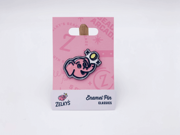 enamel pin accessory custom arcade metal detail