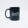 black simple classic coffee mug double sided