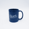 navy simple classic coffee mug double sided